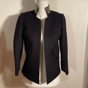 Smythe Wool and Leather Blazer